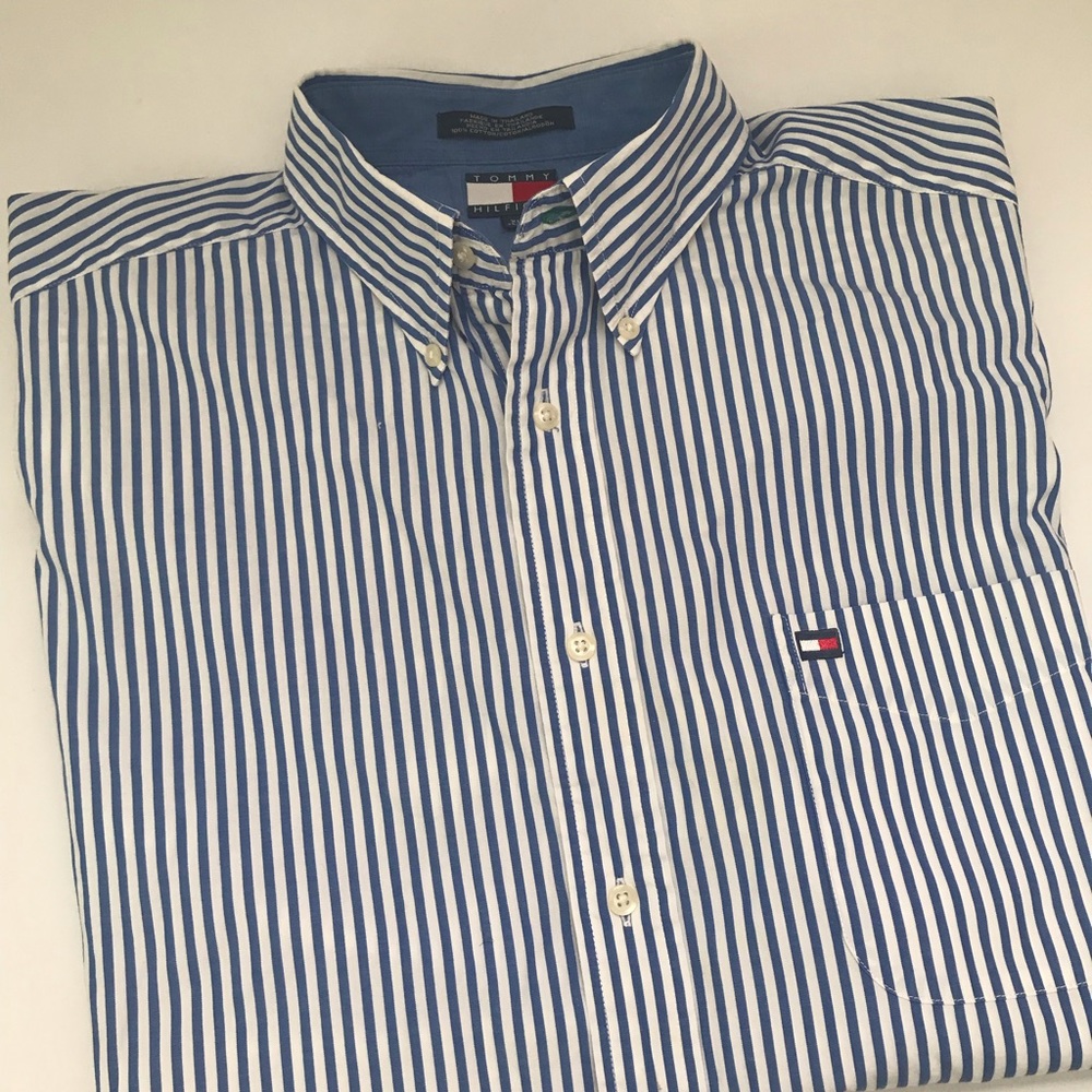 Vintage Tommy Hilfiger Short Sleeve Button Down